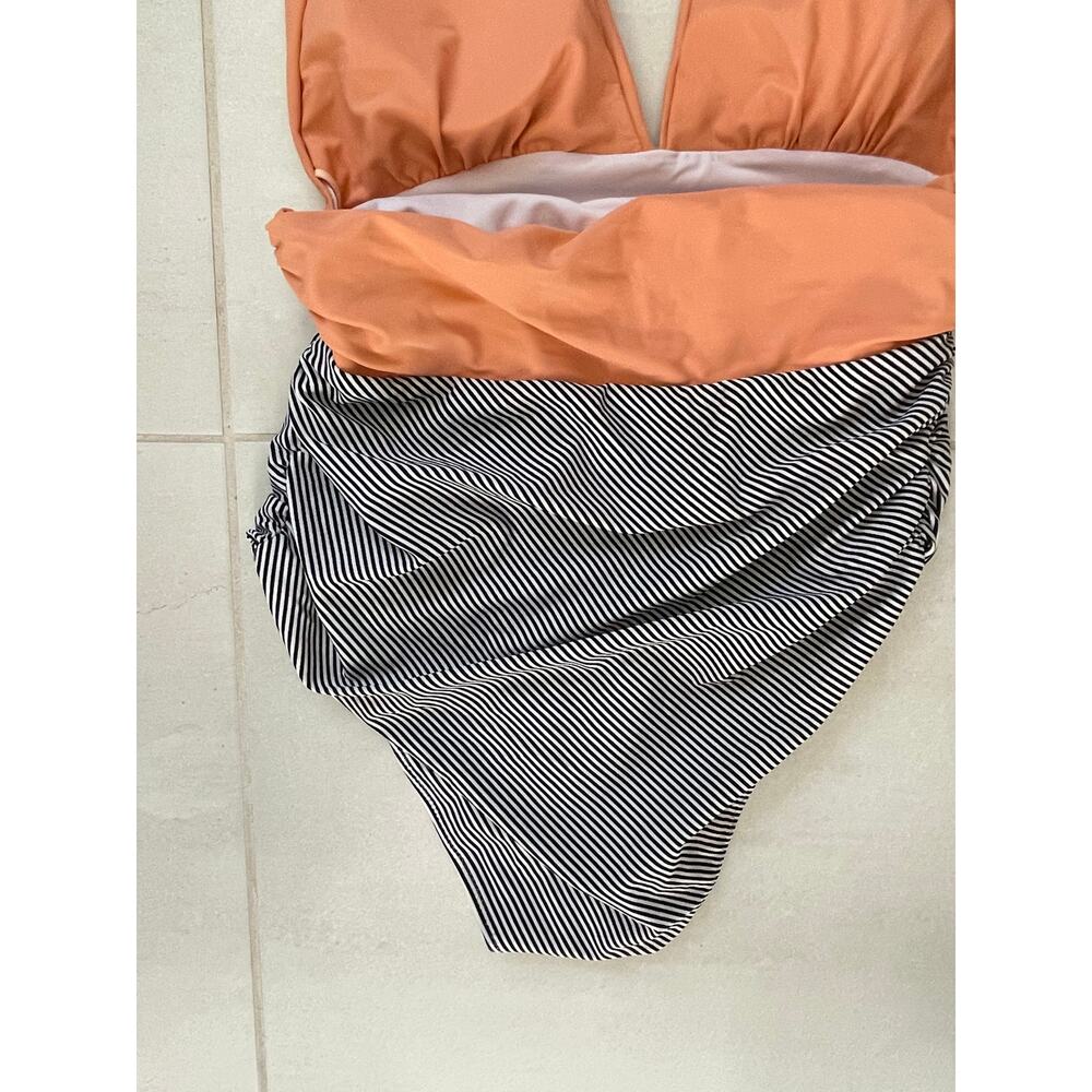 Cupshe Keeping You Accompanied Color Block Stripe… - image 8